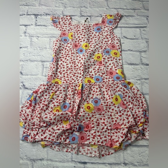 Vintage Matilda Jane 435 Pink and White Floral Cotton Dress. Size 10 - Picture 1 of 10